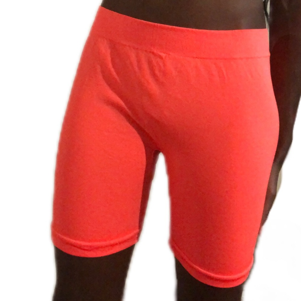 Neon Biker Shorts